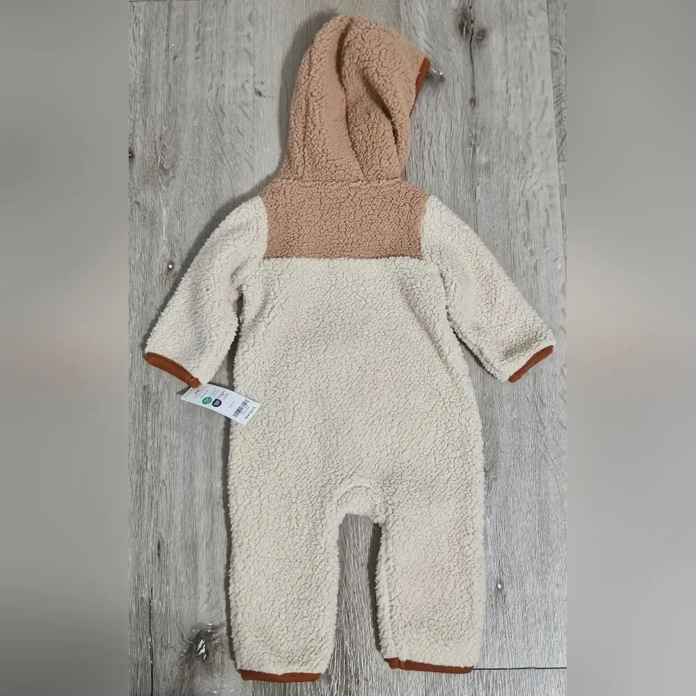 NWT Carters Baby Hooded Jumpsuit SIZE 6 MONTHS